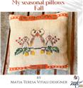 Pattern, Welcome Autumn Pillow by MTV Designs