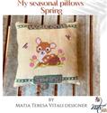 Pattern, Welcome Spring Pillow by MTV Designs