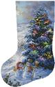 Country Shopping Stocking - Left