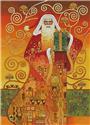 Klimt Santa