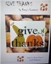 Pattern, Give Thanks by Romy's Creations