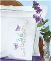 Stamped Stitchable, Vintage Butterflies & Flowers (Perle Edge Pillowcase) by Jack Dempsey