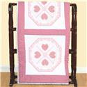 Stamped Stitchable, Cross-Stitch Hearts & Lace (Quilt Blocks) by Jack Dempsey