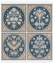 Pattern, Alternative Trees by Modern Folk Embroidery