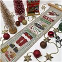 Pattern, Jolly Christmas Bell Pull by Tiny Modernist