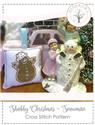 Pattern, Shabby Christmas - Snowman by Anabella's Inc