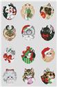 Pattern, Christmas Kittens Ornaments by Kooler Design Studio