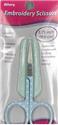 Supply, Embroidery Light Blue Polka Dot Scissors 3.75