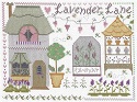Pattern, Lavender Lane by Imaginating