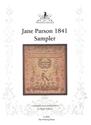 Jane Parson Sampler 1841