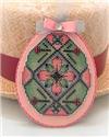 Pattern, Floral Cameo Egg by Frony Ritter Designs