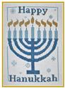 Pattern, Happy Hanukkah by The Stitcherhood