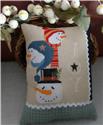 Pattern, Snowmen's Selfie by Twin Peak Primitives