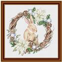 Pattern, Winter's Rabbit by Les Petites Croix De Lucie