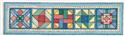 Pattern, QB4 Kaleidoscope Bookmark by Rogue Stitchery
