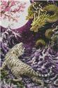 Pattern, Dragon and Tiger in the Moonlight by Artecy Cross Stitch