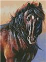 Pattern, Mini Black Stallion by Artecy Cross Stitch