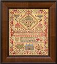 Pattern, Hannah Campbell 1838 by Hands Across the Sea Samplers