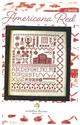 Pattern, Americana Red by October House Fiber Arts