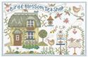 Pattern, Bird & Blossom Tea Shop by Imaginating