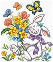 Pattern, Spring Bunny 2 by Imaginating