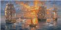 Pattern, Boston Harbor Sunset - Large by Artecy Cross Stitch