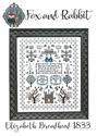 Pattern, Elizabeth Broadhead 1833 by Fox and Rabbit Designs