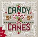 Pattern, Signs of Christmas - Candy Canes by Shannon Christine Designs