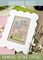 Pattern, Raindrop Kisses by Primrose Cottage Stitches