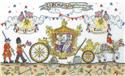 Kit, Cut Thru' Coronation Carriage - King Charles III Coronation Collection by Wichelt Imports