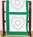 Stamped Stitchable, Heart & Flowers (Quilt Blocks) by Jack Dempsey