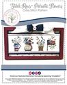Pattern, Stitch Row Patriotic Flowers by Anabella's Inc