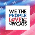 Pattern, We The People Love CATS by Cross Stitch Wonders