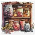Pattern, Rustic Kitchen by Les Petites Croix De Lucie