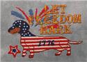 Pattern, Let Freedom Bark by Sister Lou Stitches