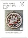 Pattern, Love Makes Everything Easy by Yasmin's Made with Love