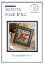 Pattern, Winter Folk Bird by Yasmin's Made with Love