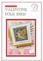 Pattern, Valentine Folk Bird by Yasmin's Made with Love