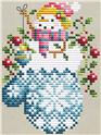 Left Snowman Mitten