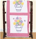 Stamped Stitchable, Beautiful Blooms (Quilt Blocks) by Jack Dempsey
