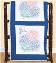 Stamped Stitchable, Hydrangeas (Quilt Blocks) by Jack Dempsey