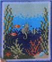 Pattern, Seahorse by Cute Embroidery by Kate
