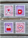 Valentines Day Postage Stamps
