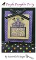Pattern, Purple Pumpkin Party by ScissorTail Designs