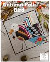 Pattern, Autumn Folk Bird by Yasmin's Made with Love