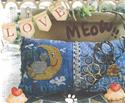 Pattern, Cat On The Moon by Stitches and Style