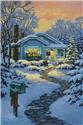 Pattern, Christmastime Cottage by Artecy Cross Stitch