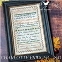 Pattern, Charlotte Bridger 1843 by Little Robin Designs