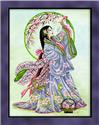 Pattern, Springtime Geisha by Joan Elliott Design