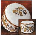 Pattern, Acorn Border Drum by Keslyn's